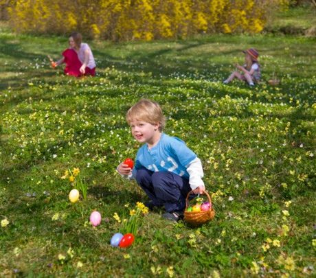 Ostern II. -Húsvéti tojáskeresés elöljárószavakkal - Nyelvtan, kezdő